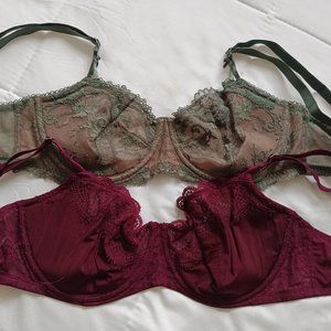 Victoria's Secret Dream Angels Push up without padding bras (lot of 2)